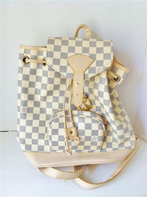 white louis vuitton backpack replica|are louis vuitton backpacks genuine.